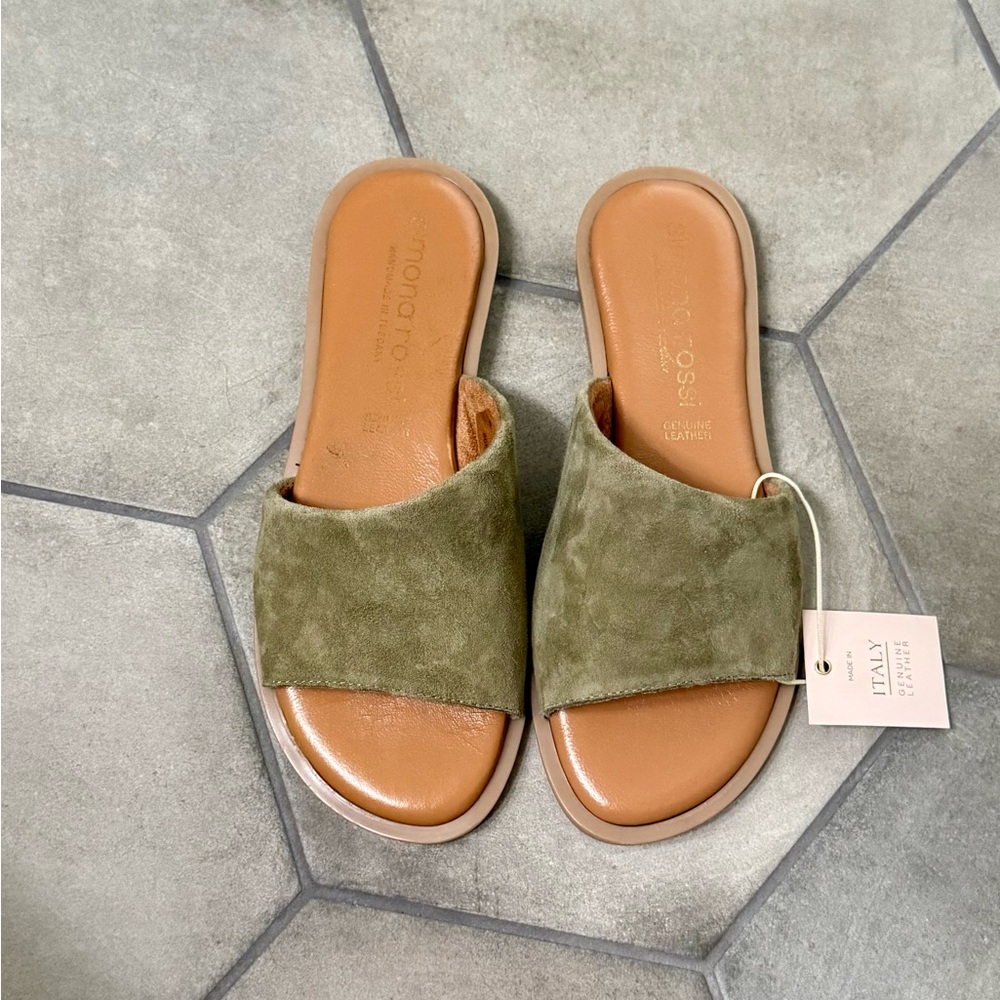 Brand New Padded Italian Leather Sandals – Simon’s Rossi